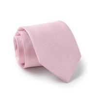 Pink Birdseye Textured Silk Tie - Savile Row