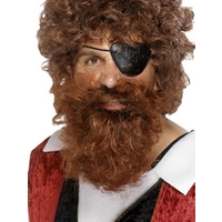 Pirate Brown Nylon Beard