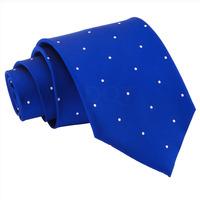Pin Dot Royal Blue Tie