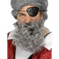 Pirate Grey Nylon Beard