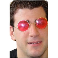 Pink Round Shaped Glasses