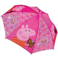 pink childrens peppa pig umbrealla