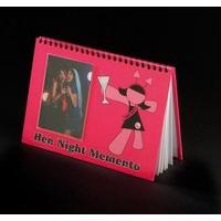 Pink Hen Night Memento Book