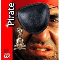 Pirate Eyepatch Earring Set Fancy Dress Costume Jewellery For Outfits Bling