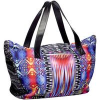 Pilyq Multicolor Bag Tribal Fire Weekender women\'s Travel bag in Multicolour