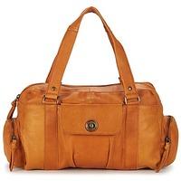 pieces totally royal leather small bag womens shoulder bag in brown