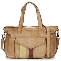 pieces shantay leather bag womens shoulder bag in beige