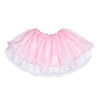 Pink & White 4 Layer Tulle Tutu