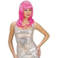 Pink Wig Wig For Fancy Dress Costumes & Outfits Accessory