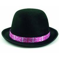 Pink Great Britain Bowler Hat