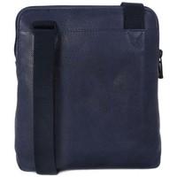 piquadro borsello blu mens messenger bag in multicolour