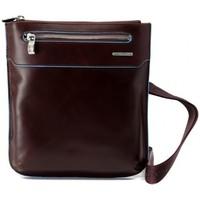 piquadro tracolla in pelle mens pouch in multicolour