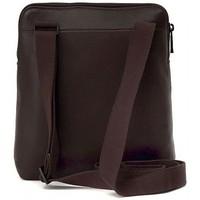 piquadro borsello marrone mens pouch in multicolour