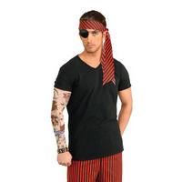 Pirate Fake Tattoo Sleeve