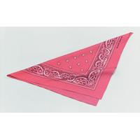 Pink Cowgirl Bandana Neck Tie