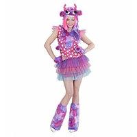 Pink Monster Girl (m) (dress H/piece Gloves Leg Warmers)