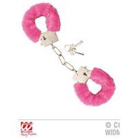 pink furry handcuffs