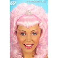 pink glamour w strass tiara wig for fancy dress costumes outfits acces ...