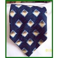 Pierre Cardin - Blue with diamond pattern - Tie