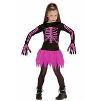 Pink Skeleton Outfit For Girls