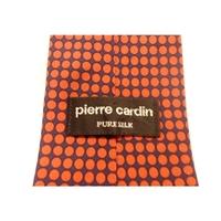 Pierre Cardin Designer Silk Tie Navy With Red Circle Design