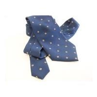 Pierre Cardin - Blue Square Dot Slim Silk Tie