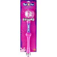 pink princess light up toy wand with sound