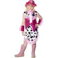Pink Girls Rodeo Girl Costume