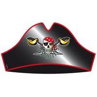 pirate red party hats 8s