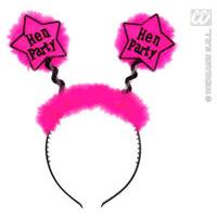 Pink Hen Party Head Boppers