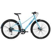 Pinnacle Chromium 1 2017 Womens Hybrid Bike | Light Blue - Tall