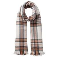 Pieces Checked Scarf