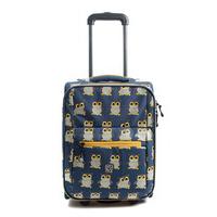 Pick & Pack-Suitcases - Owl Trolley - Blue