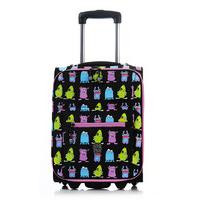 pick amp pack suitcases monster trolley black