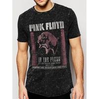 Pink Floyd - In The Flesh Acid Wash Medium Black T-Shirt