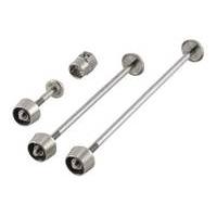 Pitlock 3PC Security Skewer Set Front and Rear Wheel including Post