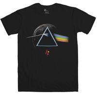 pink floyd mens t shirt darkside rainbow