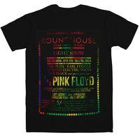 Pink Floyd T Shirt - At The Roundhouse Poster Text