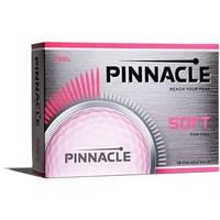 pinnacle soft pink golf balls 12 balls