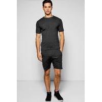 Pique Tracksuit - black