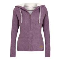 Pitville Zipped Big Mac Hooded Lined Macaroni Fleece Lavender