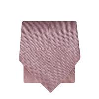 Pink Micro Check 100% Silk Tie