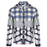 PIERRE LOUIS MASCIA Mixed Print Windbreaker