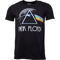 pink floyd mens t shirt black