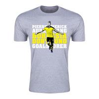 Pierre Emerick Aubameyang Dortmund Goalscorer T-Shirt (Grey) - Kids