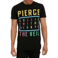 pierce the veil collide colour unisex xx large t shirt black