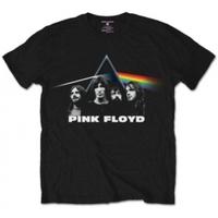 Pink Floyd DSOTM Band & Prism Black Mens T Shirt Size: La