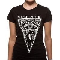 Pierce the Veil - Abduction Women\'s Large T-Shirt - Black