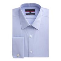 pierre cardin blue poplin shirt 145 blue