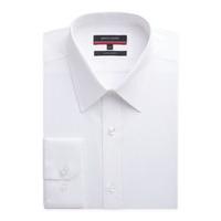 Pierre Cardin White Poplin Shirt 15 White